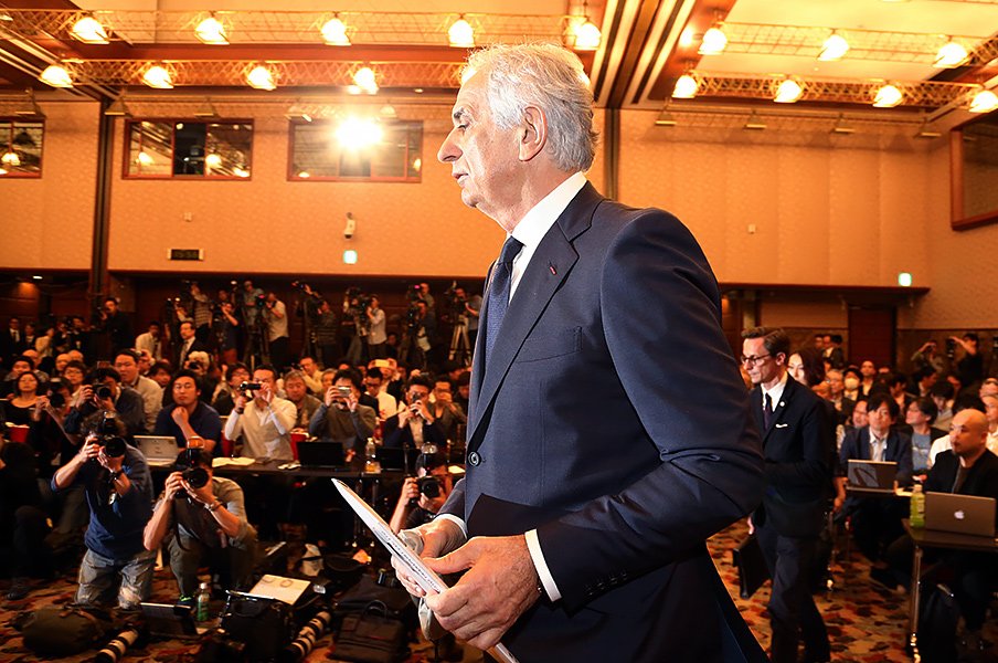 ハリル解任報道の“味付け”で分かる、各スポーツ紙ビミョーな立ち位置。<Number Web> photograph by Koji Watanabe/Getty Images