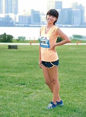 <走る女性は美しい!> BEAUTIFUL RUNNERS 美しき女性ランナーたち。