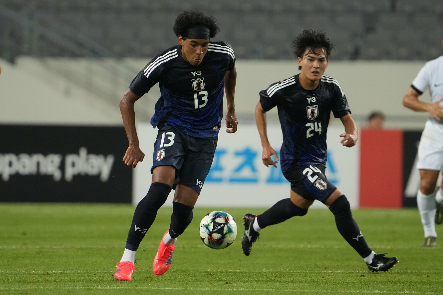 香港戦、4ゴールをマークしたジャーメイン　©Masashi Hara/Getty Images