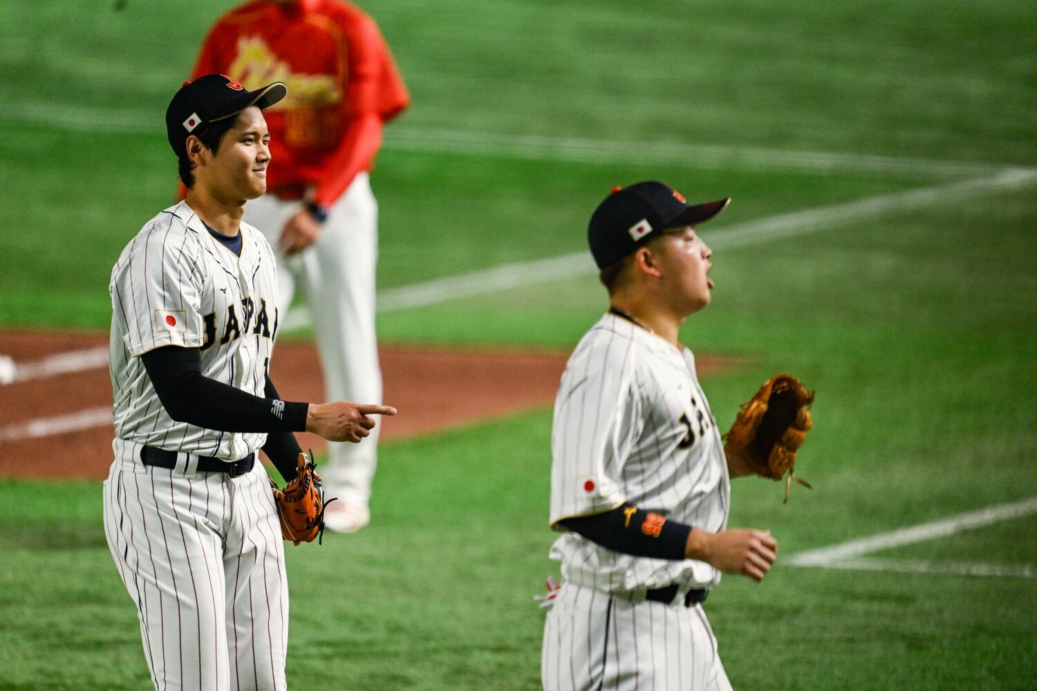 大谷は4回無失点で開幕先発の役割を完璧に果たした　©︎Nanae Suzuki
