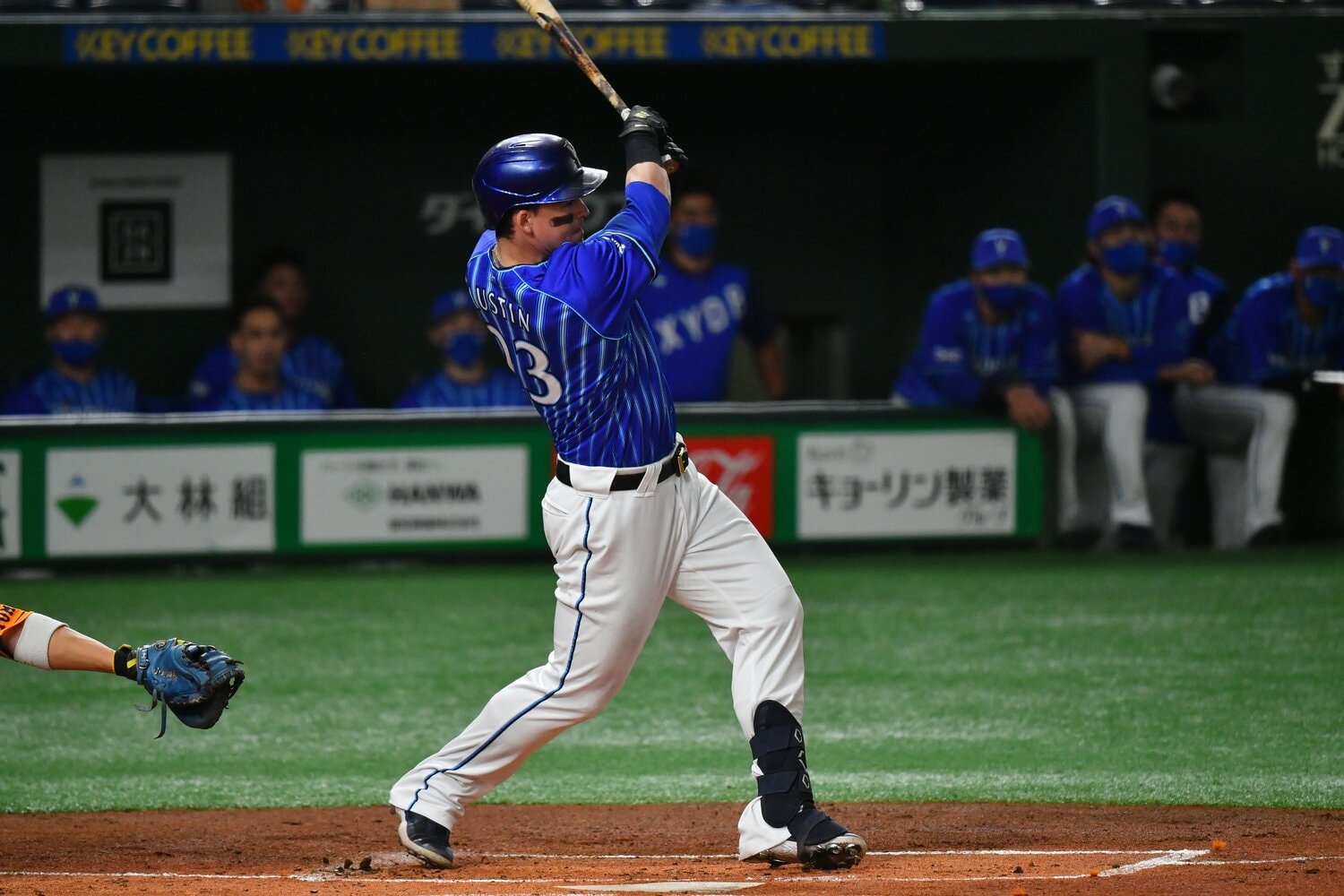 オースティンが戦線復帰すればDeNAの陣容はさらに充実する　©Hideki Sugiyama