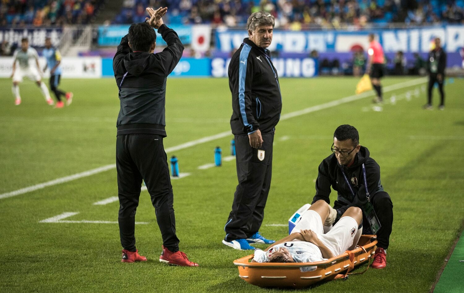 絶対的エースとして期待されたU-20W杯だが、まさかの負傷離脱を味わった ©︎Lars Baron - FIFA/FIFA via Getty Images
