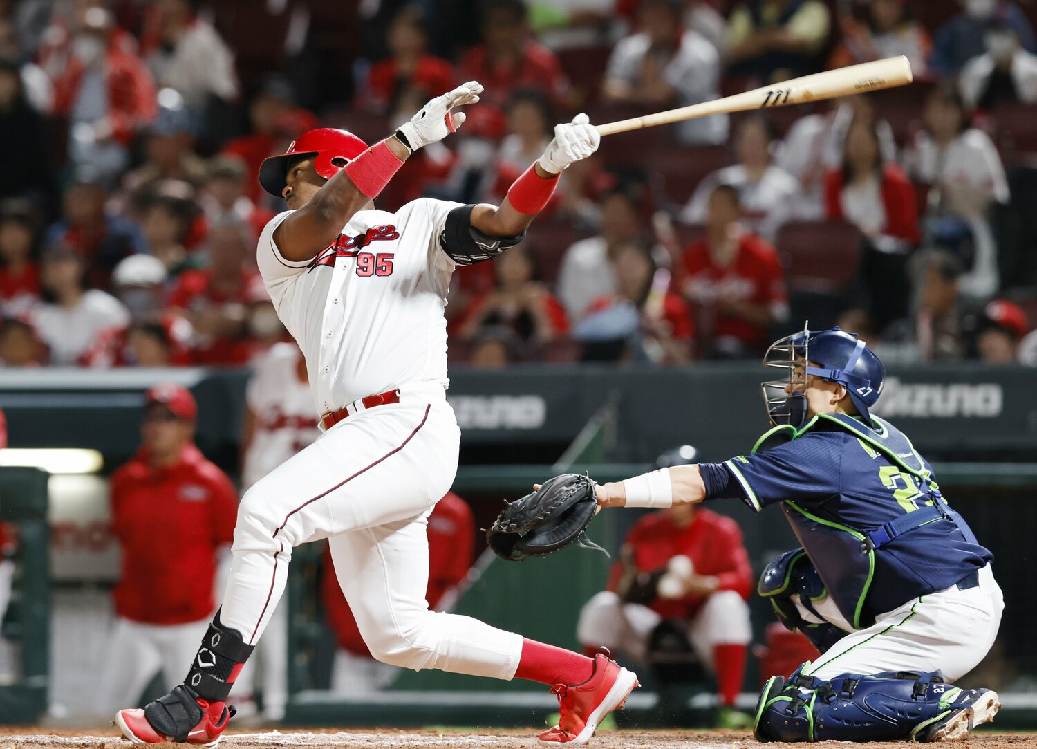 モンテロもファビアン同様、ドミニカ出身の26歳　©JIJI PRESS