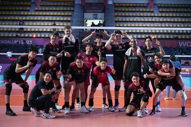 サントリーサンバーズ（世界クラブ選手権）©︎SUNTORY SUNBIRDS©︎SUNTORY SUNBIRDS