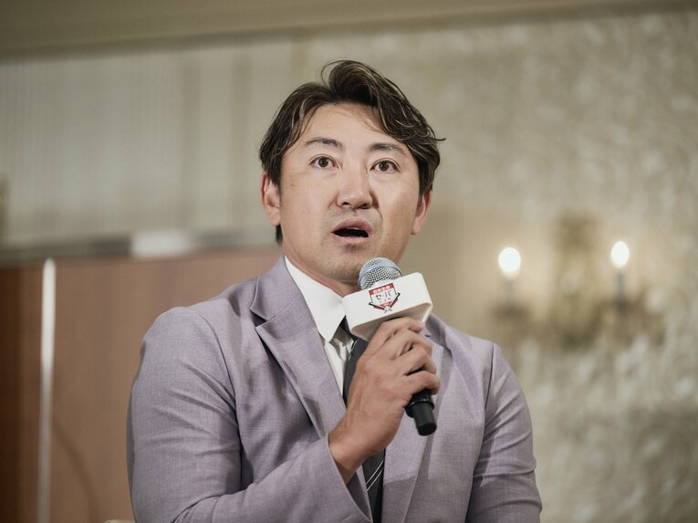 交流戦通算安打数で歴代9位を誇る、内川聖一氏  ©︎Yuki Sunenaga