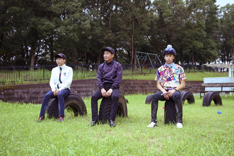 2020年に行われた横山親子の鼎談　©Takuya Sugiyama