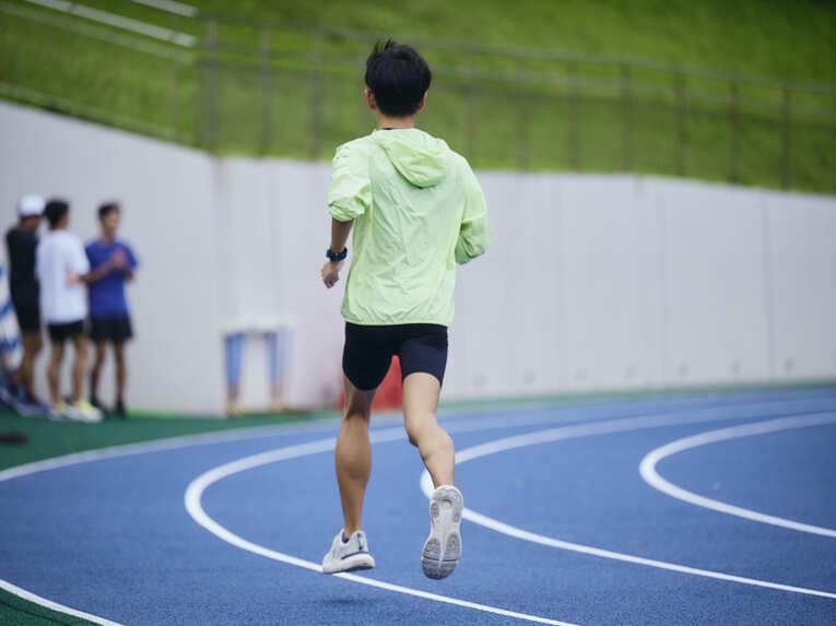 慶應大4年、主将の田島公太郎　©Yuki Suenaga