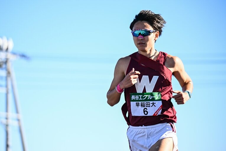 早大の井川　©Nanae Suzuki