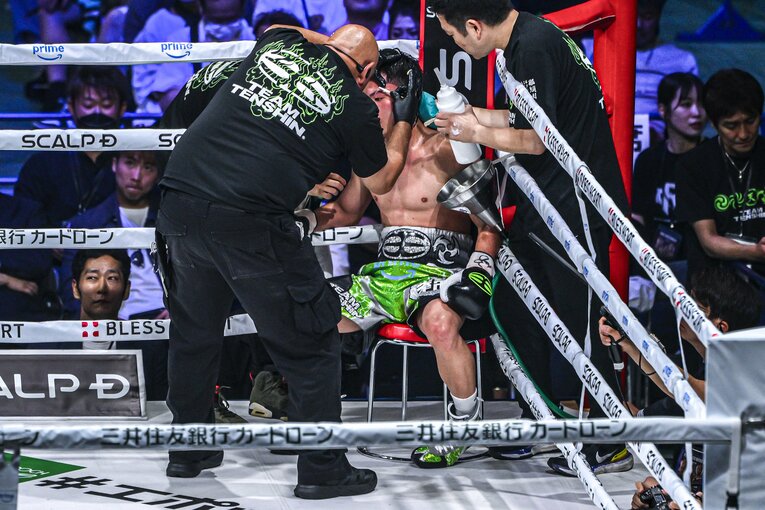 那須川天心vs.ビクトル・サンティリャン　©︎Takuya Sugiyama