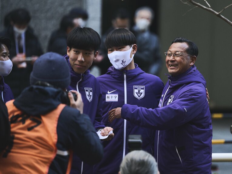 9区・山野力が大手町に合流する　©Yuki Suenaga