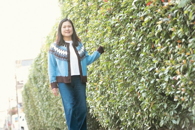 現在はアメリカで暮らす山崎五紀さん　©Shiro Miyake