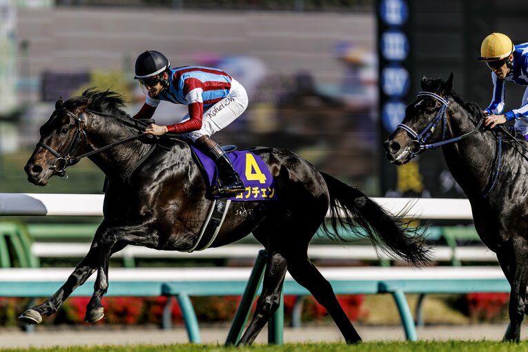 ロブチェンと鞍上の松山弘平　©Kiichi Matsumoto