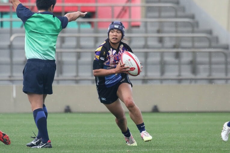 女子ラグビーでは2022年に山口大医学部所属の大内田優月が代表候補合宿に選出されたケースもあった　©Nobuhiko Otomo