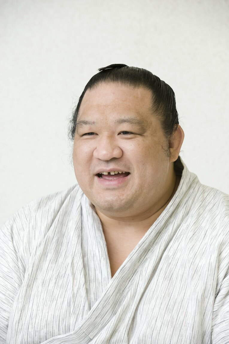 現役引退直後の魁皇（2011年）　©BUNGEISHUNJU