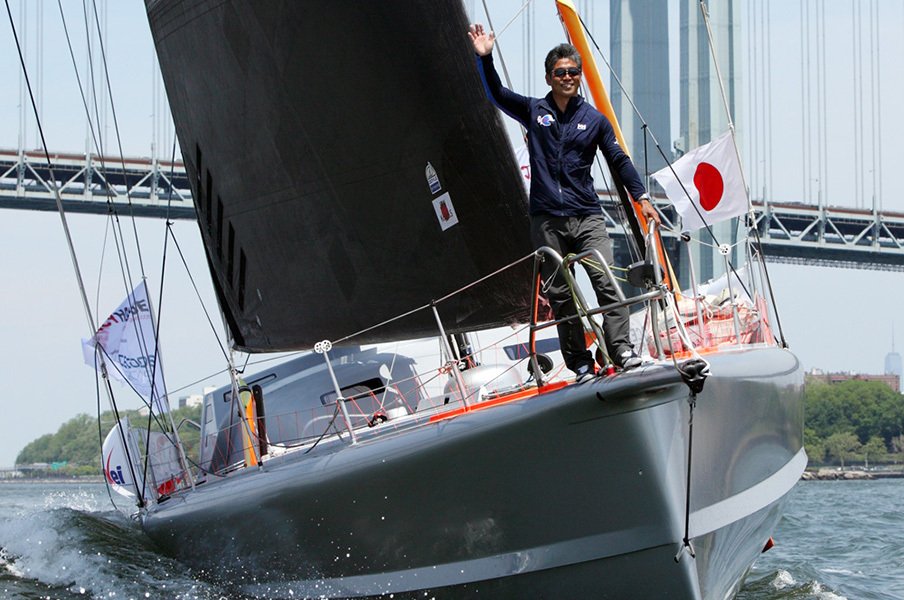 単独無寄港世界一周ヨットレースへ!白石康次郎、夢の実現まであと3カ月。<Number Web> photograph by Yoichi Yabe