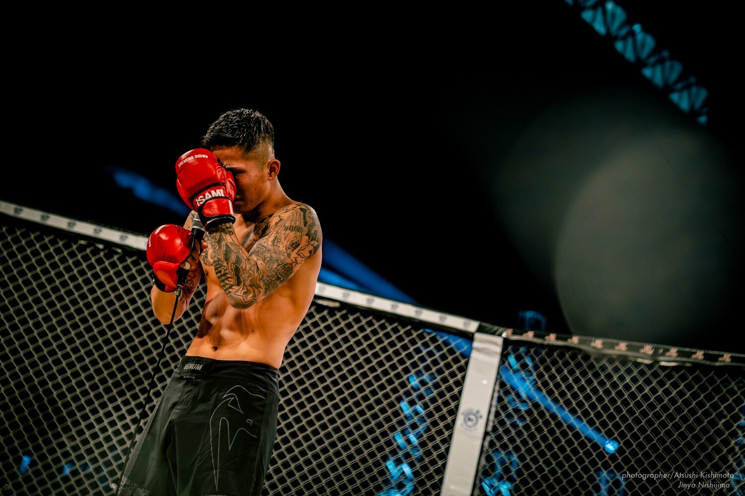 試合後の外枦保は涙。ブレイキングダウンで人生を切り拓いた ©BreakingDown