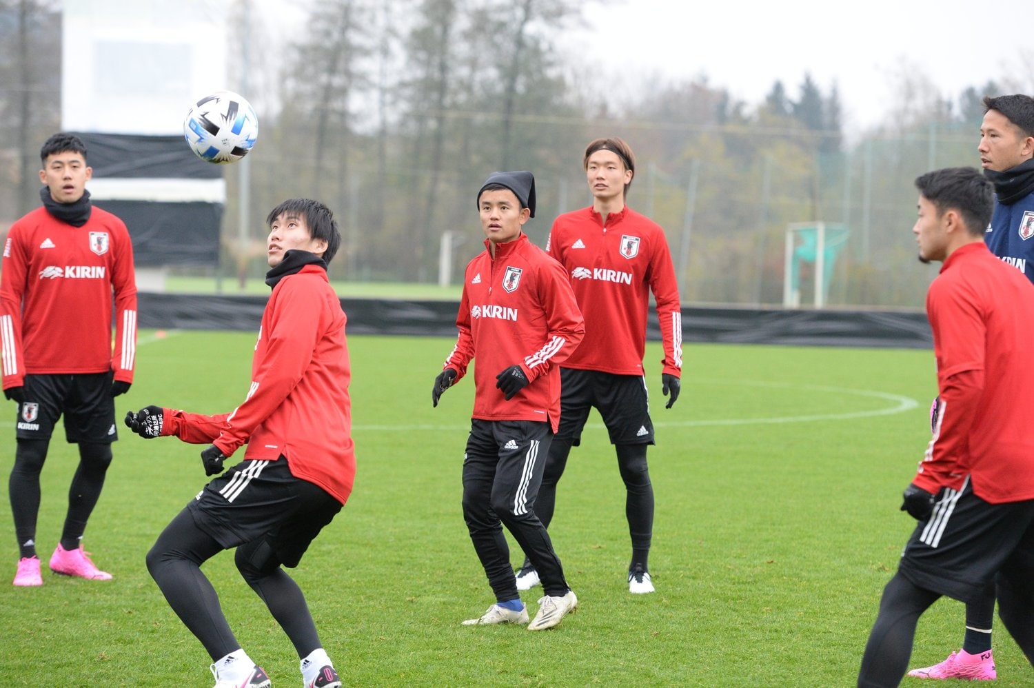 ©11月10日に行われた練習で