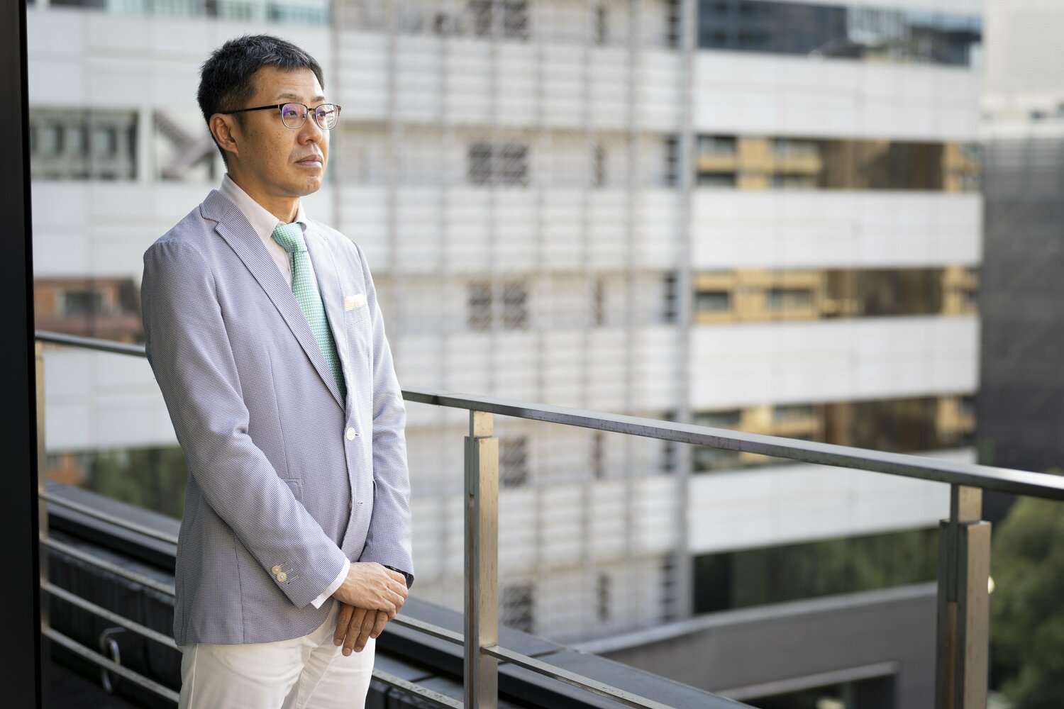 黎明期から将棋のネット配信の発展に尽力してきた野月浩貴八段　©Shiro Miyake