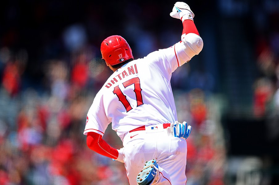 23号本塁打を放ってガッツポーズ©Getty Images