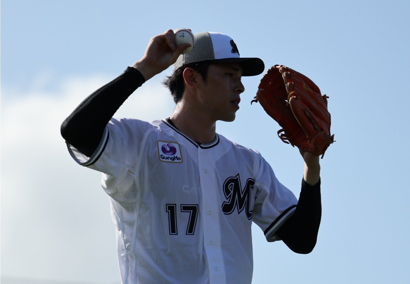 大きな使命を背負いながら野球に邁進する ©︎Chiba Lotte Marines