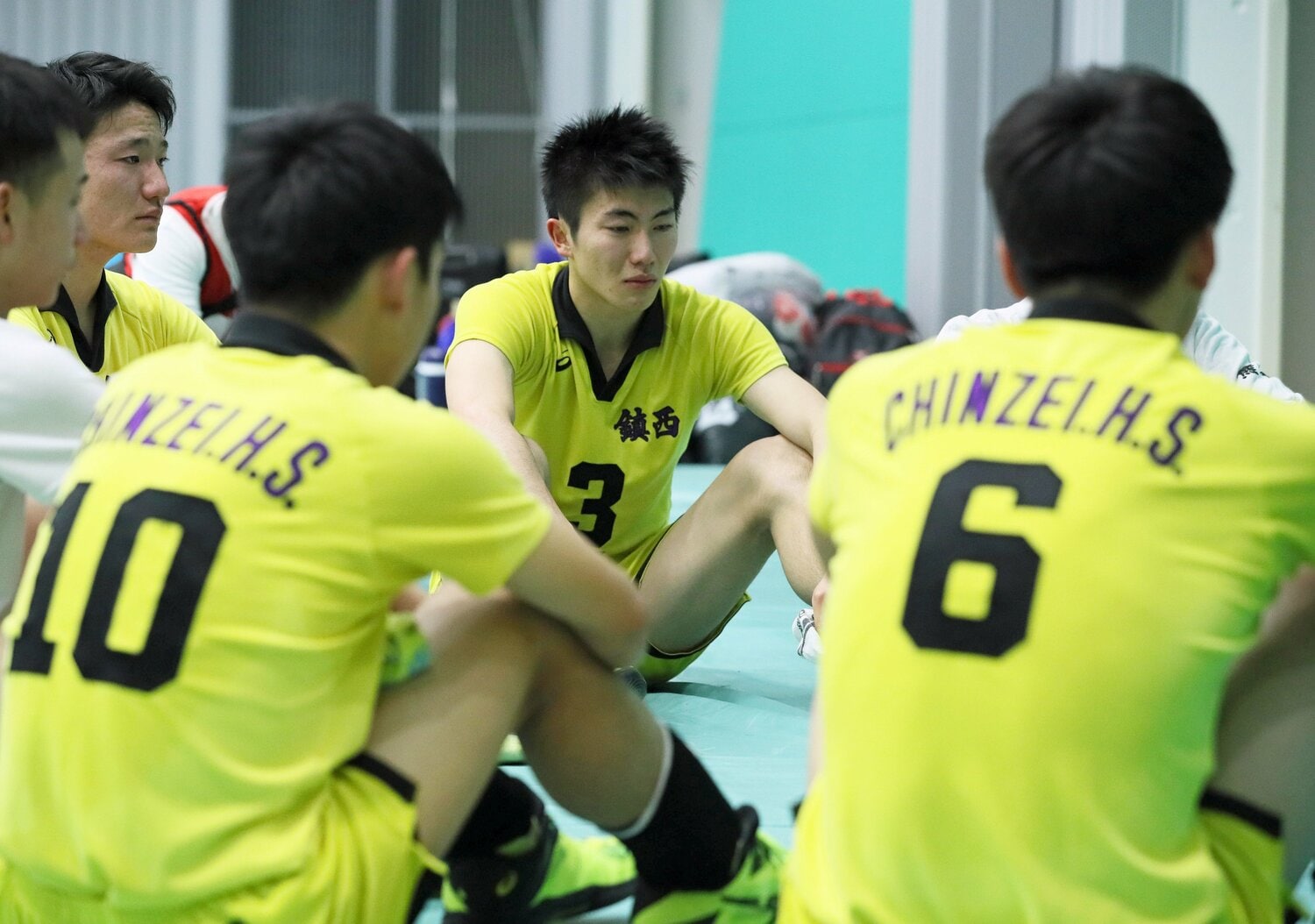 試合後、涙を流す水町泰杜(2020年1月) ©︎Sankei Shimbun