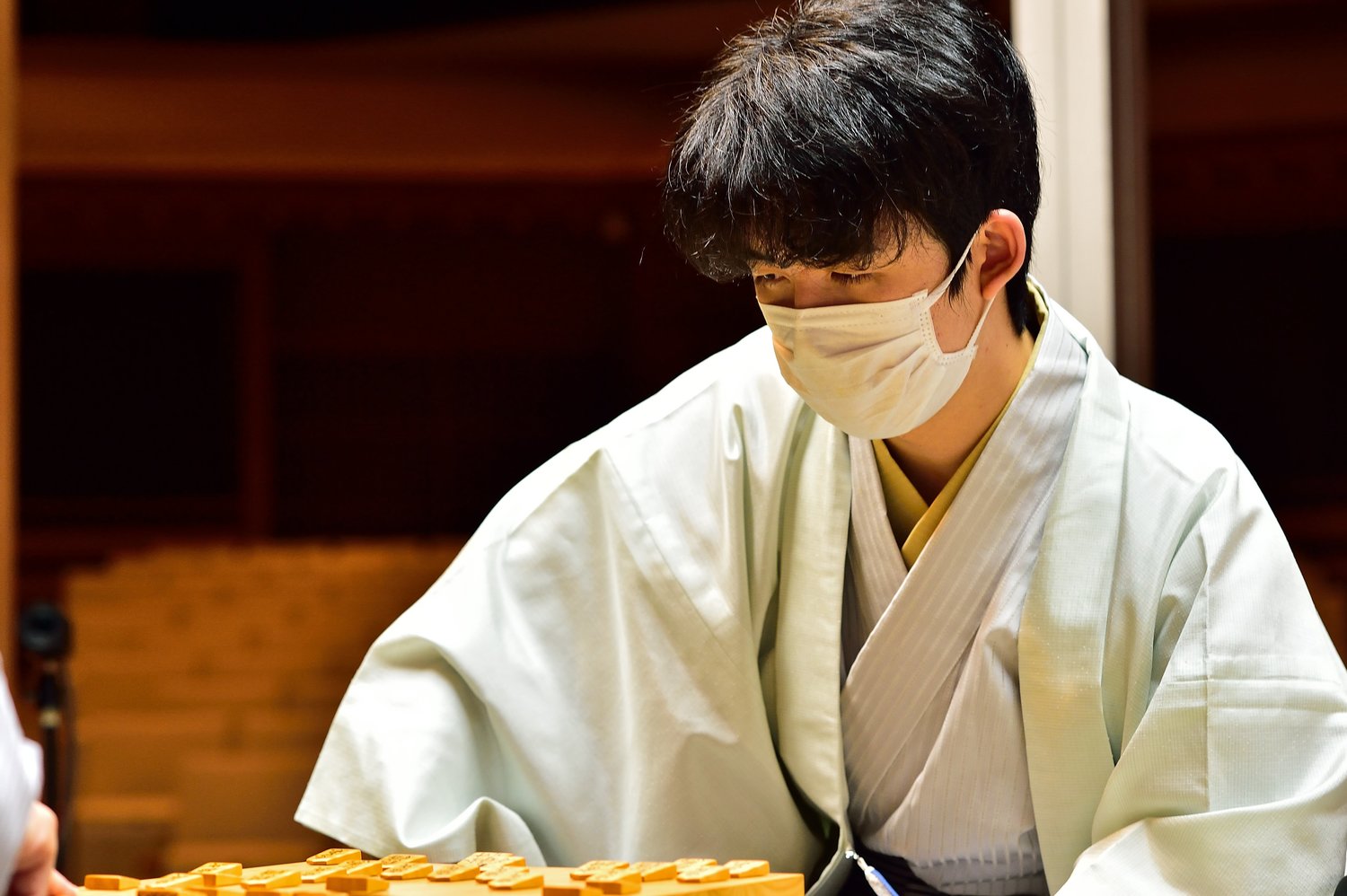 2020年の藤井聡太©日本将棋連盟