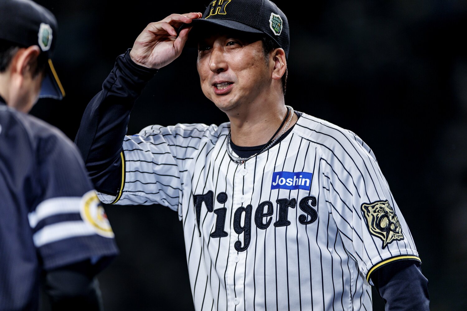 藤川監督はこの敗戦を来季どう生かしていくか　©Kiichi Matsumoto