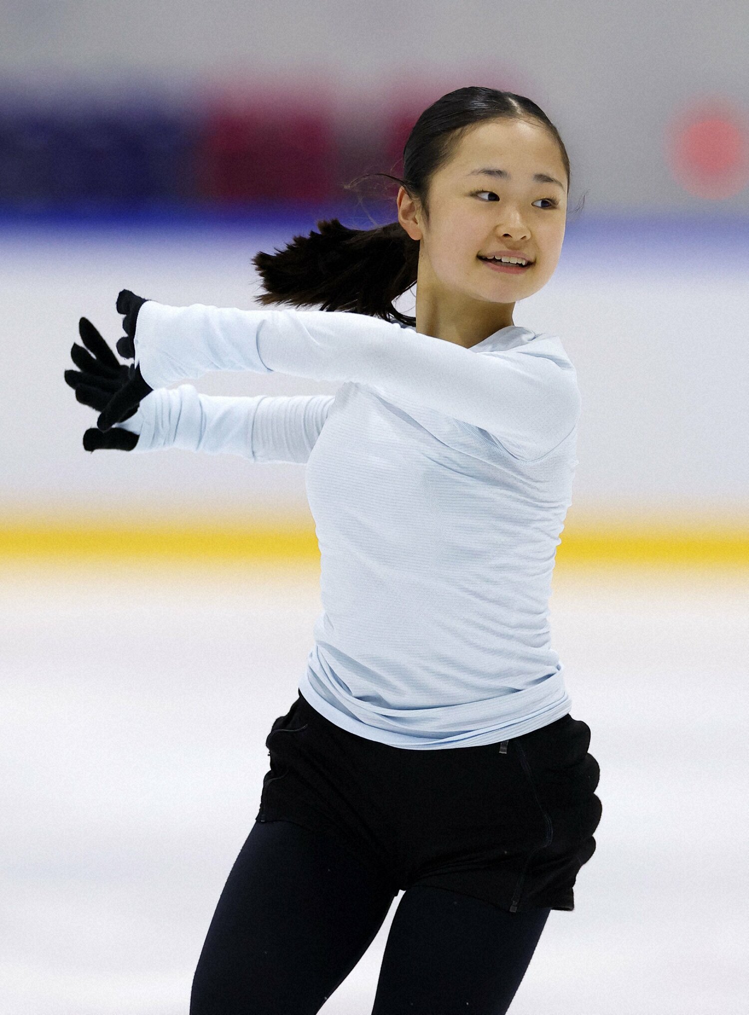 7月の全日本合宿での島田麻央