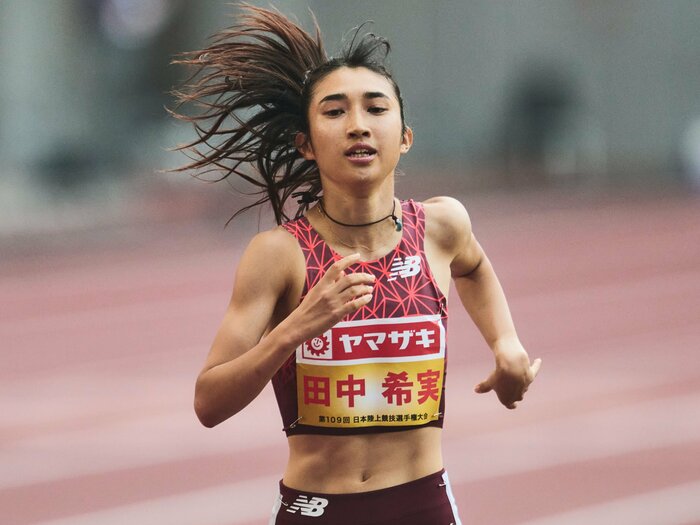 日本選手権6連覇も「全然、胸を張れる記録ではない」…“反省の弁”に見る田中希実(25歳)の“際立ったスゴさ”「現状維持は後退になってしまう」<Number Web> photograph by Yuki Suenaga
