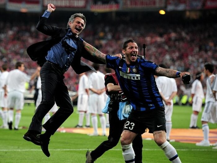 欧州CL決勝に新時代の戦術を見た！モウリーニョがインテルにかけた魔法。＜Number Web＞ photograph by Getty Images