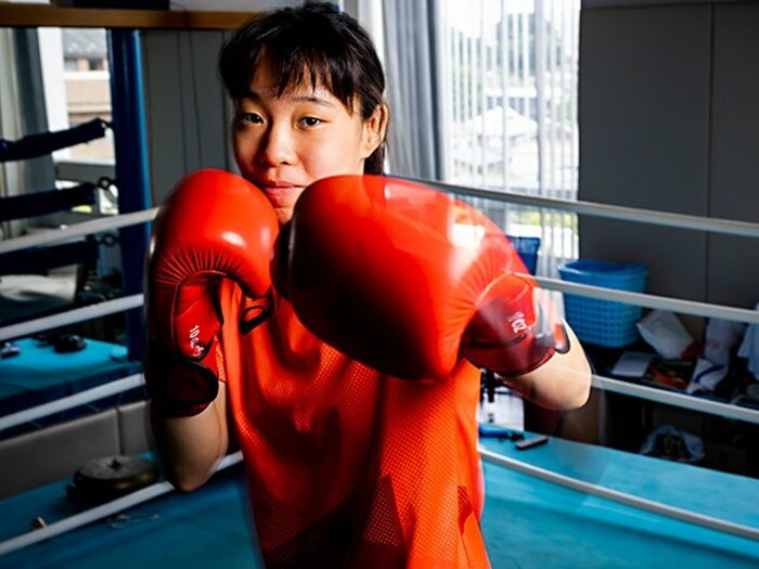 「本当しんどかったですもん、練習(笑)」ボクシング入江聖奈が明かした競技引退宣言の本音…中学時代にお母さんからもらった手紙とは?<Number Web> photograph by Kiichi Matsumoto