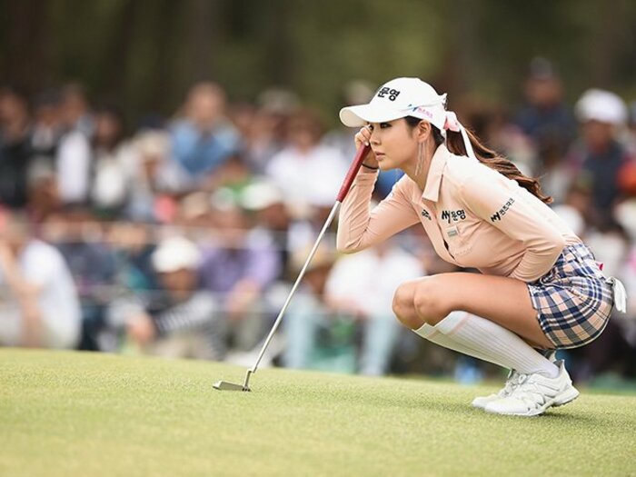 美女アン・シネ効果だけではない!女子ゴルフブームはなぜ続くのか。<Number Web> photograph by Getty Images