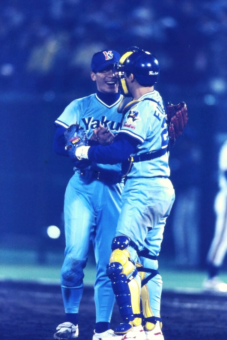 ヤクルトスワローズ 古田敦也の着せ替えフィギア ヤクルトスワローズ