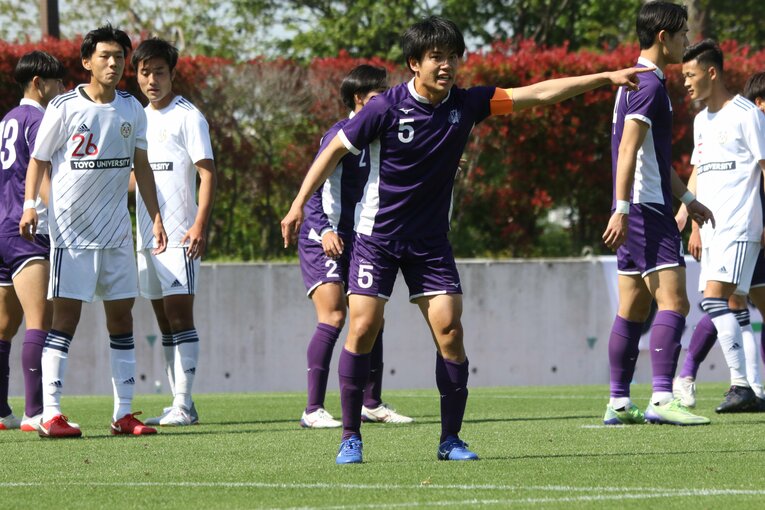 現在も明治大で厳しいレギュラー争いに身を置く林幸多郎　©︎Takahito Ando