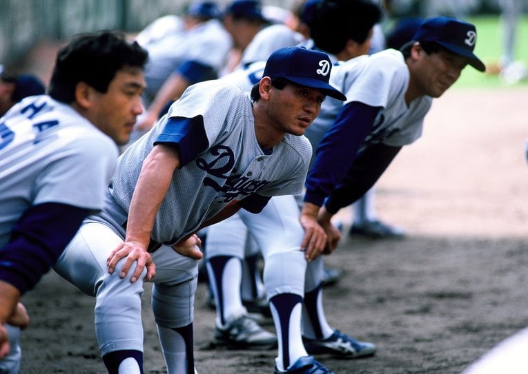 中日時代の大島さん　©Kazuhito Yamada