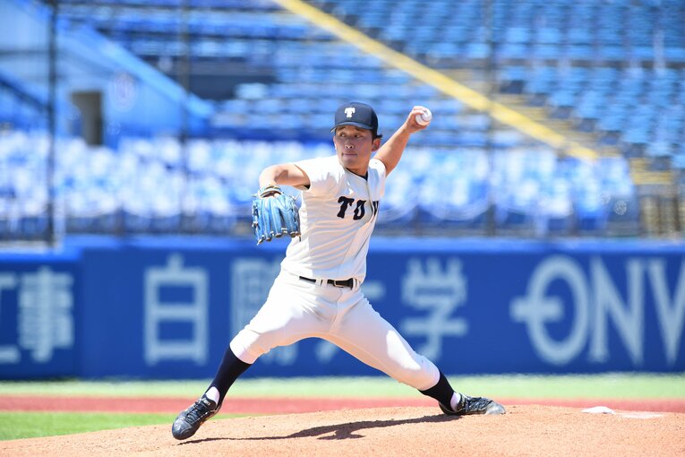 【5月撮影】東洋大2年生…「あのフォームは健在」馬庭優太の今 ©Kota Inoue