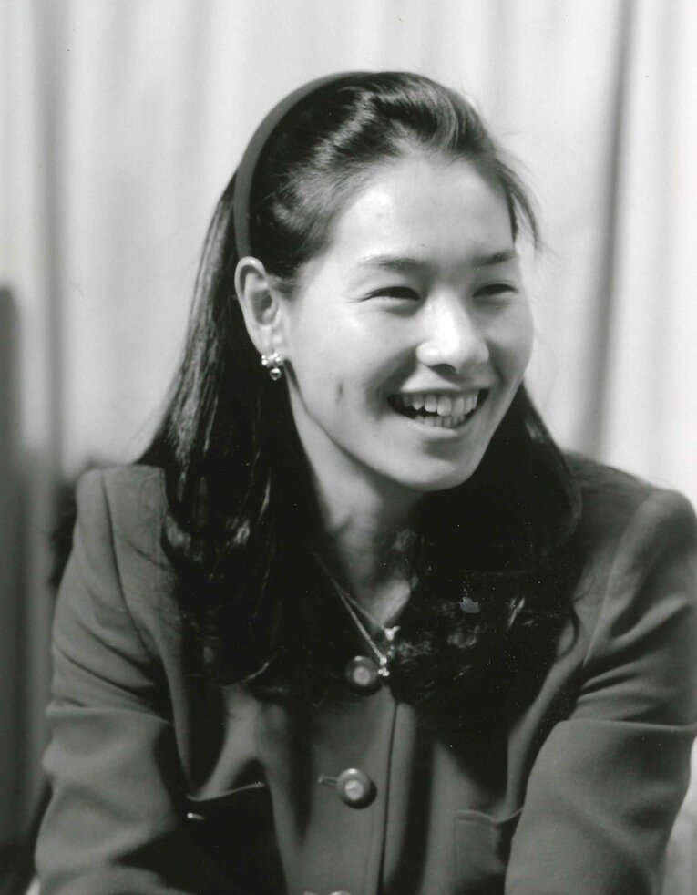 当時の伊達公子（1995年撮影）　©BUNGEISHUNJU