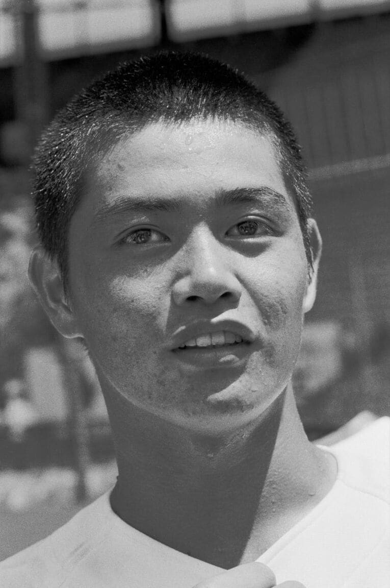 1981年夏の甲子園に出場した工藤公康（名古屋電気高） ／ photograph by AFLO