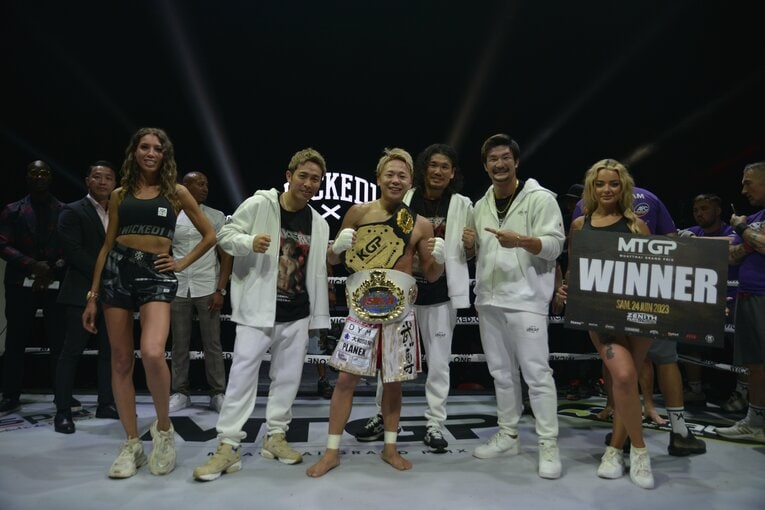 1年ぶりの復帰戦となったベイリー・サグデン戦　©ABEMA