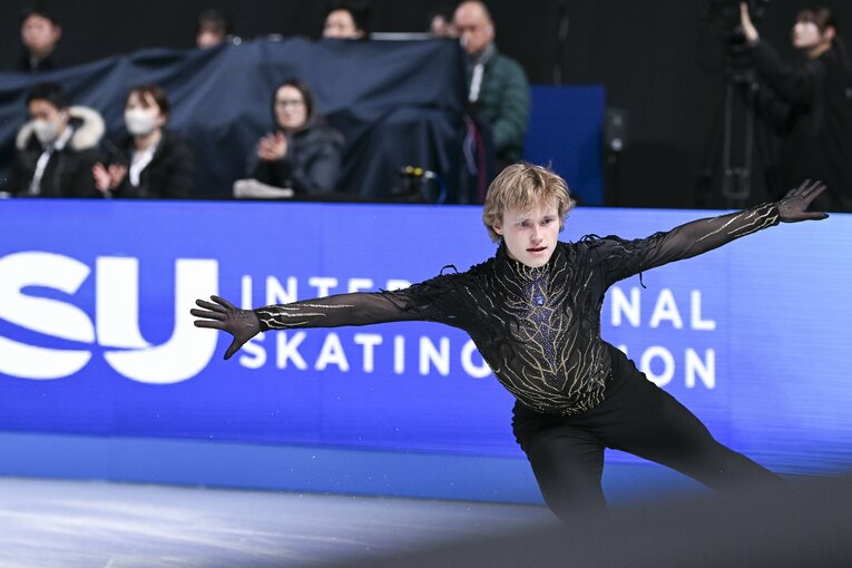 GPファイナルで圧巻の優勝を果たしたイリア・マリニン　©Asami Enomoto