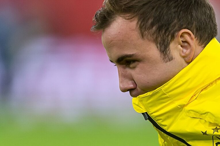 かつては香川真司と抜群のコンビネーションを見せたゲッツェ。再び輝くプレーを見たい。 ／ photograph by Getty Images