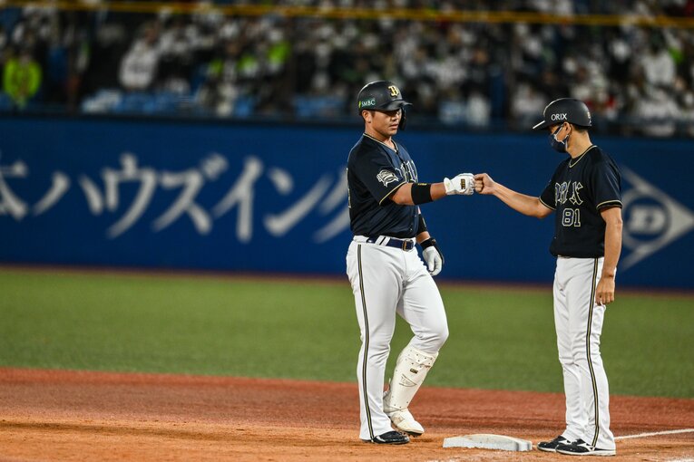 オリックス頓宮裕真（2022年日本シリーズ）©︎Nanae Suzuki