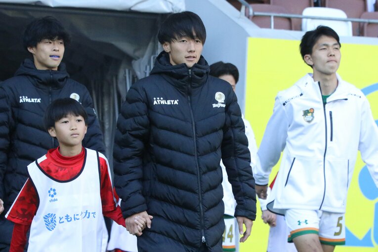 今大会で活躍が目立った近江DF金山耀太（3年）　©︎Takahito Ando