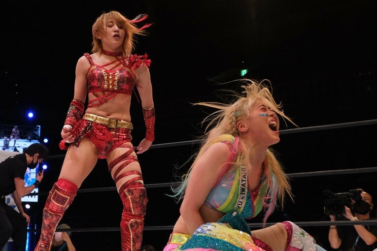 「女子プロレスを背負って立つ」スターダム王者・朱里が語る“朱いベルト”への思い…岩谷麻優戦で「ドローは絶対に嫌だった」理由とは？(81)