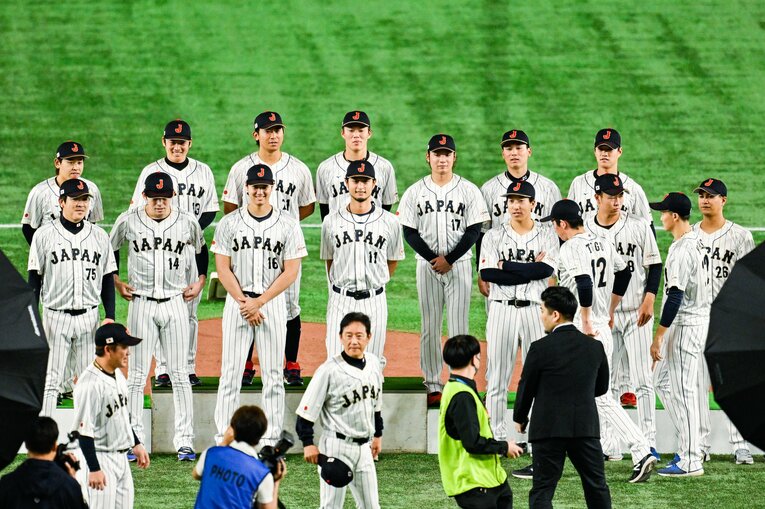 投手陣メインの撮影　©Nanae Suzuki