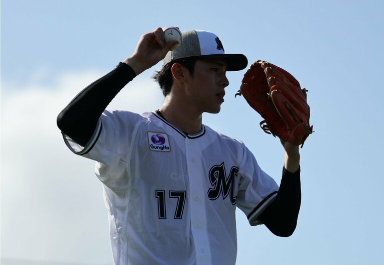 大きな使命を背負いながら野球に邁進する　©︎Chiba Lotte Marines