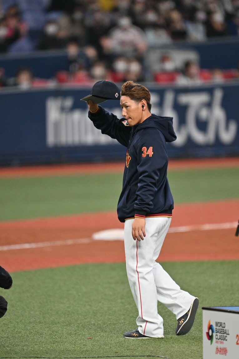 侍ジャパン強化試合で京セラドーム凱旋　©︎Naoya Sanuki