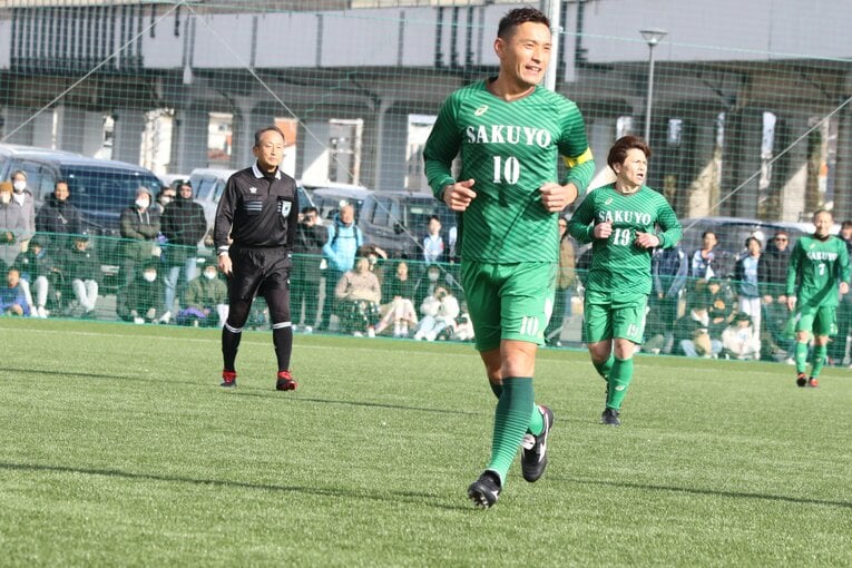 プレー中、笑顔が多かった青山。青木さんと会話するシーンも　©︎Takahito Ando