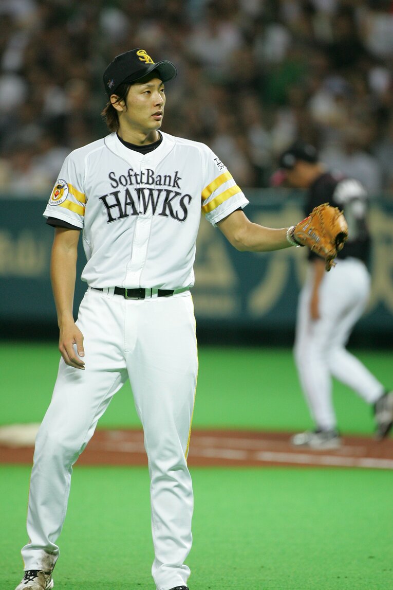 2003年に20勝を挙げた「負けないエース」斉藤和巳　©Hideki Sugiyama