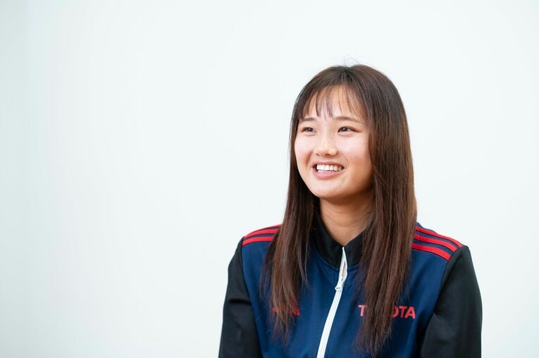 ビーチバレー界のニューヒロイン・秋重若菜の撮り下ろしフォト【スワイプするとそのほかの写真もご覧になれます】　©Tadashi Hosoda